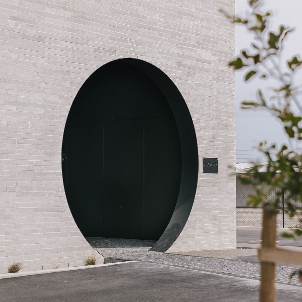 VidaSpace Cobblestone Entrance