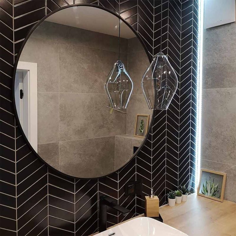 Classica Chevron Black Matt