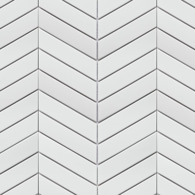 Classica Chevron White Matt (180x52mm)