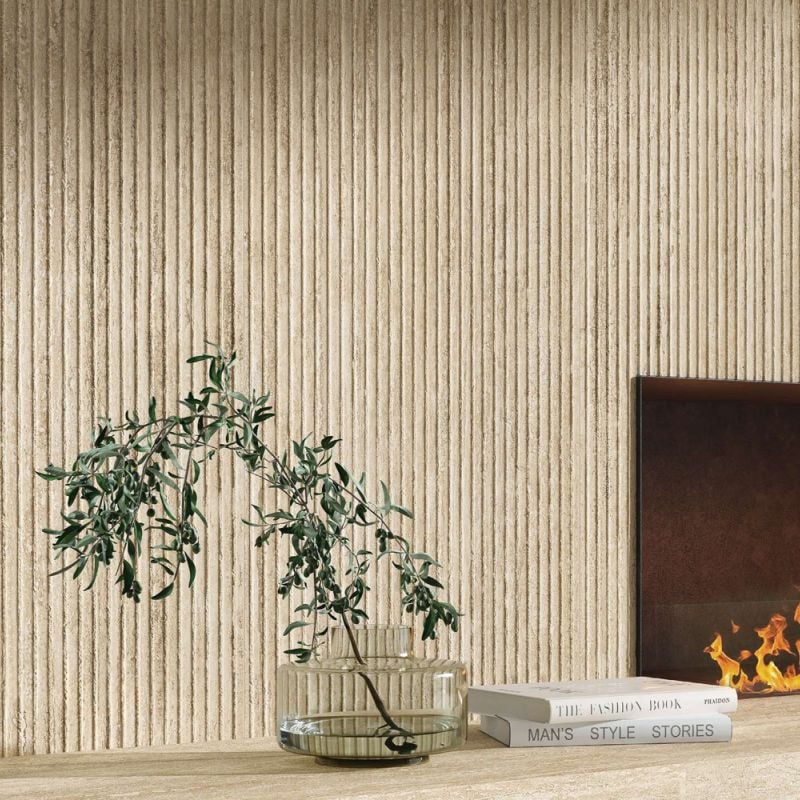 Verso Travertino Classic 3D Fluted