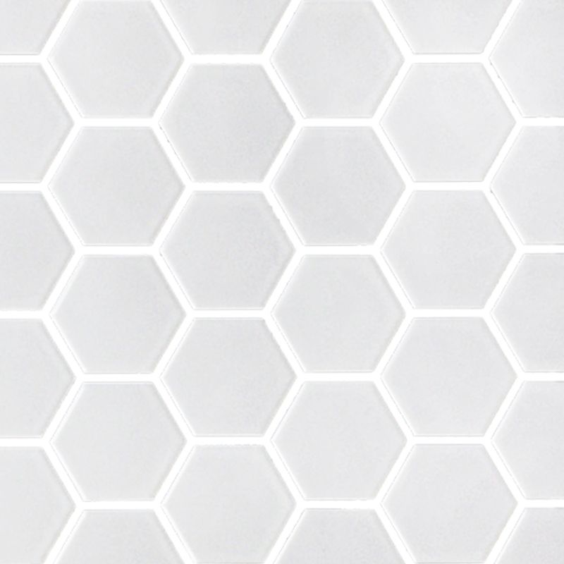 Classica Hexagon White Matt (51mm)